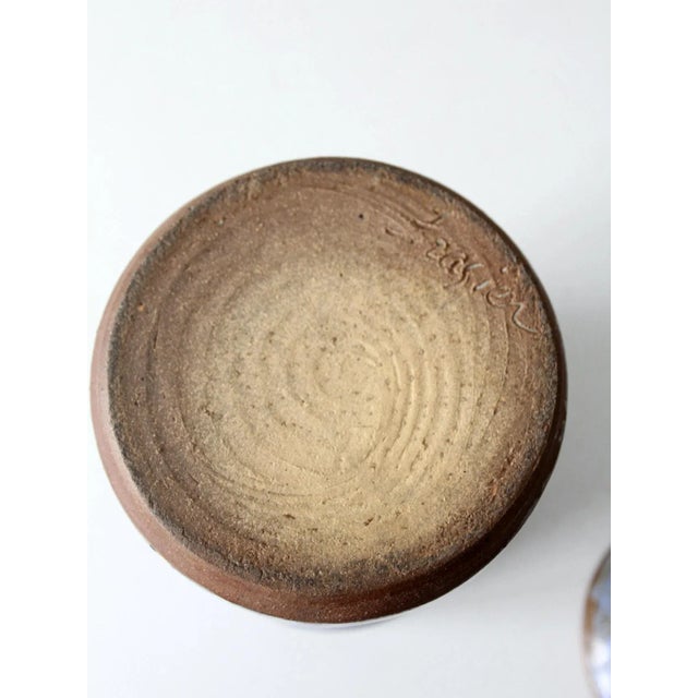 Vintage Studio Pottery Jar For Sale - Image 12 of 13