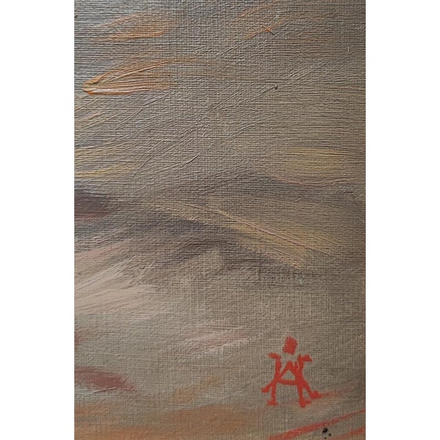 Aurèle Barraud, Bouquet et pot en cuivre, Oil on Canvas, Framed For Sale - Image 4 of 13