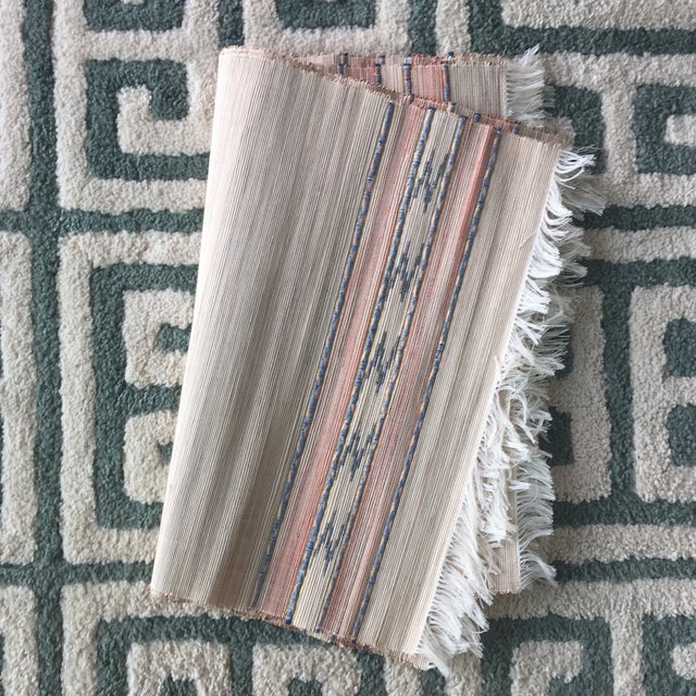 Vintage Boho Chic Fringed Placemats Set of 4 Chairish