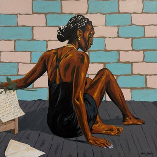 We Regret to Inform You!, Unique, Contemporary, 21st Century Painting, Emmanuel Akolo, Acrylic on Canvas, (2026) For Sale