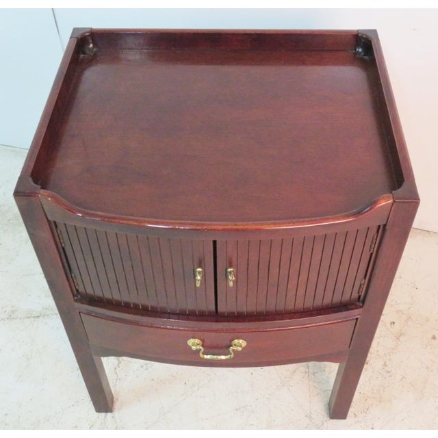 Thomasville Mahogany Side Table Chairish