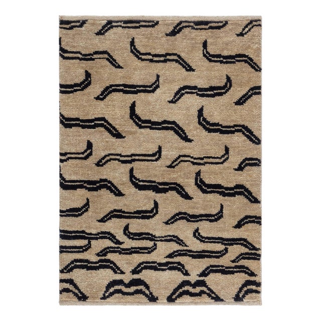 Modern Tibetan “Tiger” Wool Rug by Doris Leslie Blau For Sale