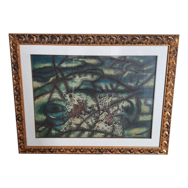 Mario Ranieri, Son of Fire, 20th Century, Oil on Canvas For Sale