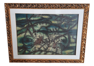 Mario Ranieri, Son of Fire, 20th Century, Oil on Canvas