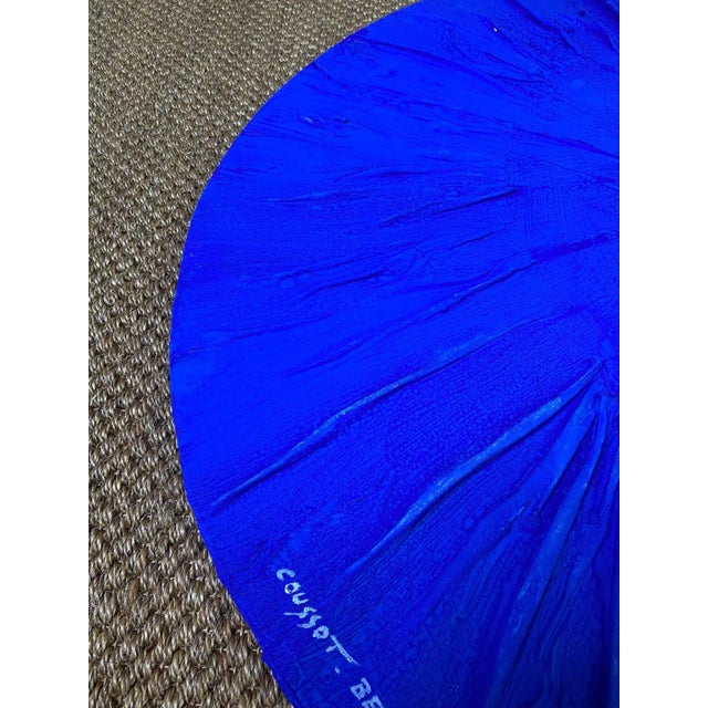 Patrick Coussot Bex, K Blue Circle, 2021, Acrylic on Canvas For Sale - Image 3 of 7