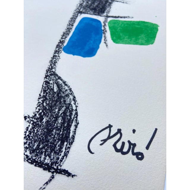 Joan Miró, Maravillas con variaciones No.16, 1975, Lithograph For Sale - Image 4 of 6