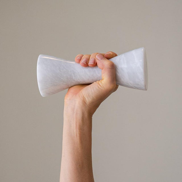 Contemporary 1 Kg Marble Dumbbell For Sale - Image 3 of 11