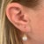 Akoya Pearl Earrings 14 Kt Yellow Gold Certified For Sale - Image 11 of 13