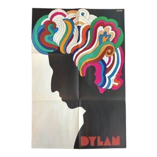 1960s Vintage Milton Glaser Bob Dylan Poster For Sale