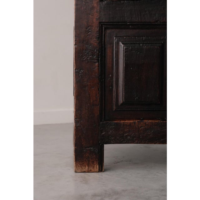 Renaissance Throne Chair in Oak For Sale - Image 6 of 12