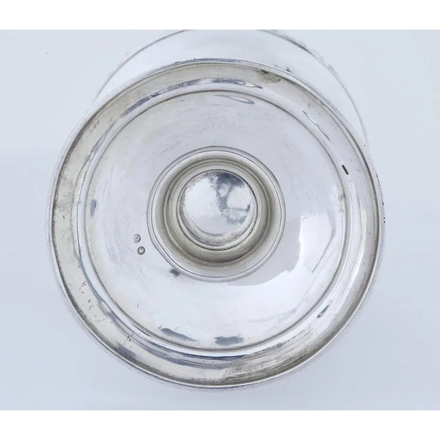 19th century silver claret jug by frederick elkington circa 1878. Sterling silver and weighing 17 troy ounces, stamped...