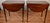 Wood 1970 Hickory Furniture English Sheraton Mahogany Inlaid Pembroke Side End Tables For Sale - Image 7 of 16