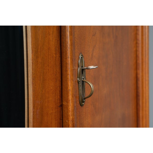 Art Nouveau Wardrobe in Walnut For Sale - Image 17 of 18