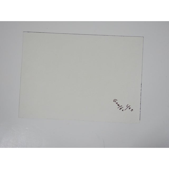 Late 20th century watercolor on paper painting of a garden pond statue. Signed Speer lower right corner. Unframed.