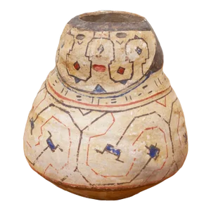 Original Multicolor Peruvian Shipibo Vessel