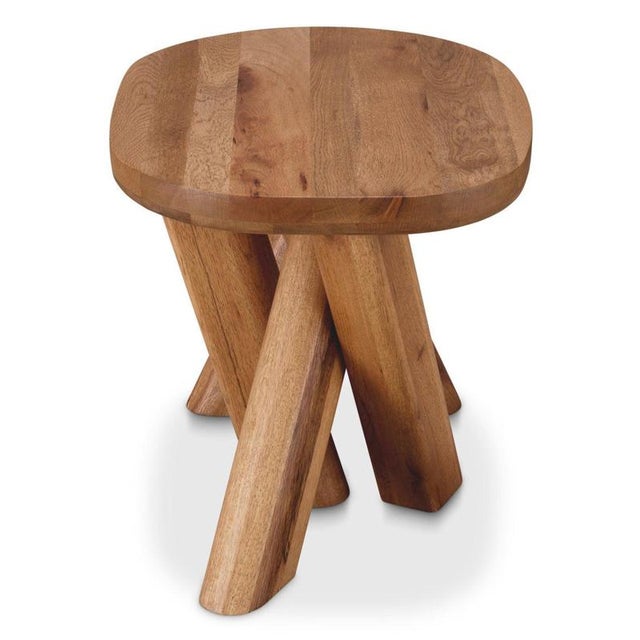 2000 - 2009 Side Table in Oak Wood For Sale - Image 5 of 7