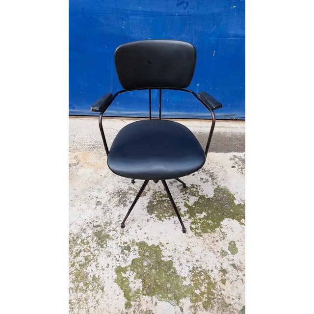 Swivel Desk Chair by Gastone Rinaldi for Rima, Italy, 1950s For Sale - Image 12 of 12