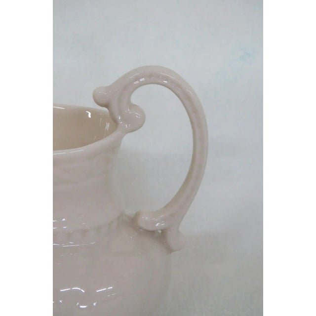 Lenox Porcelain Ivory Colonial Collection Creamer and Open Sugar Bowl Set For Sale - Image 9 of 11