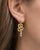 Massive Snake Earrings With Blue Topazes in Opened Mouth, Pair For Sale - Image 9 of 10