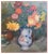 Fernand Blondin, Flowers in a Pitcher, Oil on Canvas For Sale