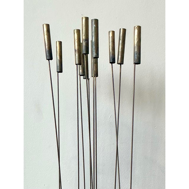 Vintage Patinated Abstract Sculpture For Sale - Image 4 of 12