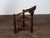 Wood Early 20th Century English Turn of the Century Oak Corner Chair with Carved Geometric Back Splat For Sale - Image 7 of 12