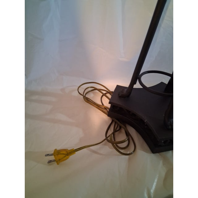 1980s Frederick Cooper Table Lamp For Sale - Image 6 of 6