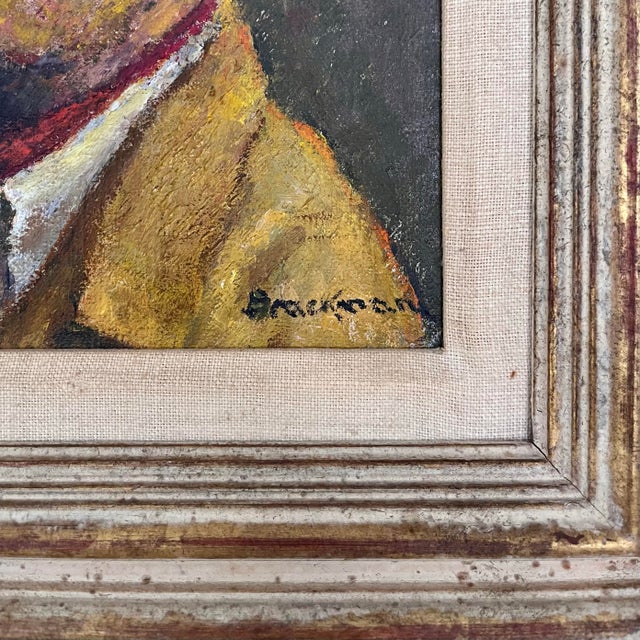 Figurative Vintage Art Student League of New York Self Portrait by Robert Brackman, Oil on Canvas For Sale - Image 3 of 5