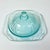 This late Mid-Century glass Domed Covered Butter Dish from the Indiana Glass Company in a beautiful Tiffany Blue glass....