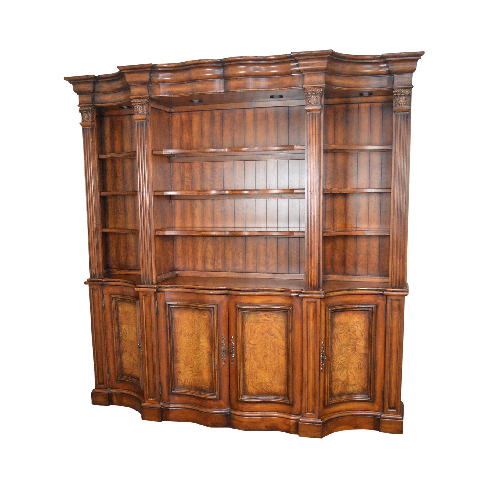 Hooker Furniture Seven Seas Collection Credenza Architectural Bookcase