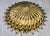 1950s Gold Metal Tole Sunburst Shade for Ceiling Light Fixture, Made in Italy For Sale - Image 4 of 18