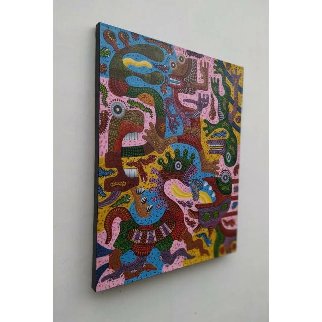 Kusbudiyanto, Pandemic, 2020, Acrylic on Canvas For Sale - Image 4 of 13