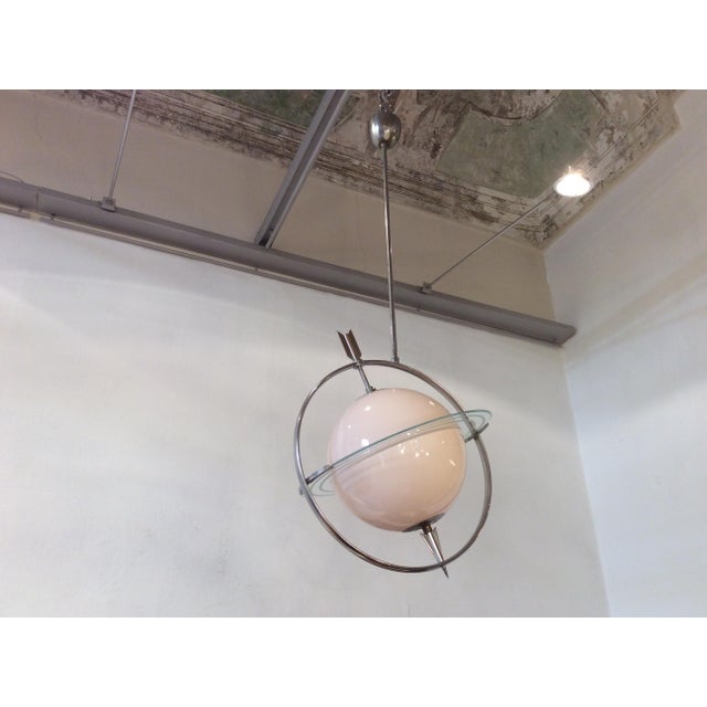 Saturno Chandelier in the style of Gio Ponti and Pietro Chiesa for Fontana Arte, 1930s For Sale - Image 3 of 18