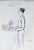 China ink, wax and watercolor on paper. Hand signed. Very good condition. This piece is attributed to the mentioned...