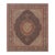 Pasargad Home Baku Navy Silk & Wool Area Rug- 8' 3" X 9'10" For Sale