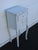 Wood French Early 1900s Shabby Chic Distressed Painted Nightstand Side End Table 6401 For Sale - Image 7 of 11
