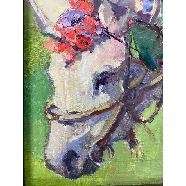 "Out on the Town" This little burro portrait captures the sweet nature of this girl as she was greeting people and making...