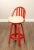 Wood Vogue Rattan Manufacturing Co. Set of Three Rattan Swivel Bar Stools For Sale - Image 7 of 12