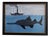 Matt Rix, Naïve Style Sawfish and Steamship, Oil Painting, Framed For Sale
