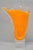 Late 20th Century Ion Tamaian Postmodern Orange Blown Art Glass 20" Large Abstract Face Sculpture For Sale - Image 15 of 18