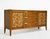 Bold, sculptural, and beautifully crafted, this mid-century modern credenza from Broyhill’s sought-after Premier “Diamond...