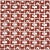 Sample - Schumacher X Hadiya Williams Den Applique Fabric in Clay For Sale