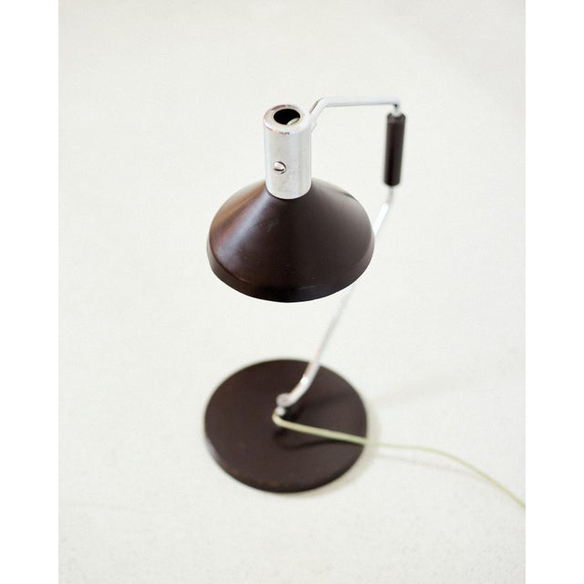 Table Lamp by Tibor Nádai, 1970s, in Restored conditions. Designed 1970 to 1979 This piece is attributed to the mentioned...