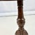 Burnt Umber 1960s Vintage French Empire Federal Mersman Round Tripod Pedestal Side Table. For Sale - Image 8 of 15