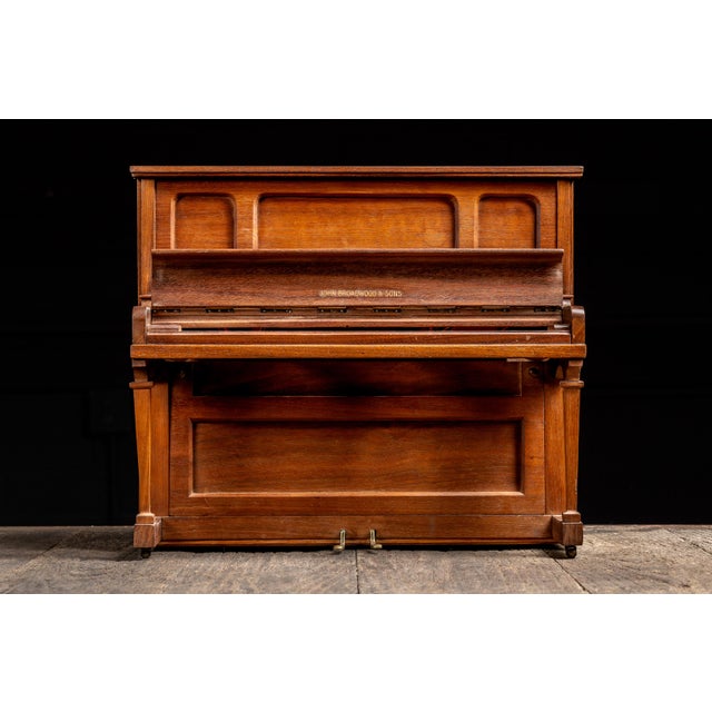 Traditional Early 20th Century John Broadwood & Sons Upright Piano Salesman Sample For Sale - Image 3 of 9