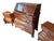 Vintage Dutch Baroque Triptych Drop-Leaf Cabinet and Inlaid Nightstands, 1920s, Set of 3 For Sale - Image 6 of 18