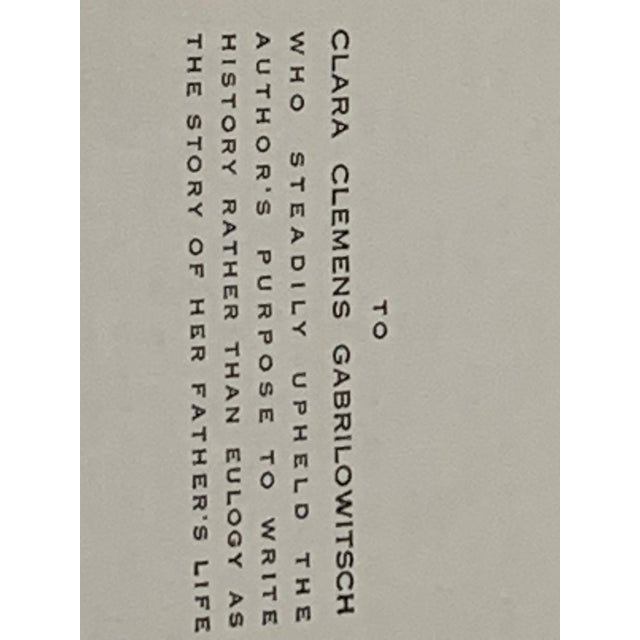 Set of 3, Mark Twain a Biography 1st Edition For Sale - Image 10 of 11