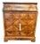 Beidermeier Flame Walnut Marble Lined Washstand Cabinet For Sale