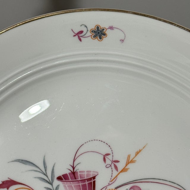 Vintage Art Deco Rosenthal "Tirana" Handled Porcelain Cake Platter For Sale In Providence - Image 6 of 9