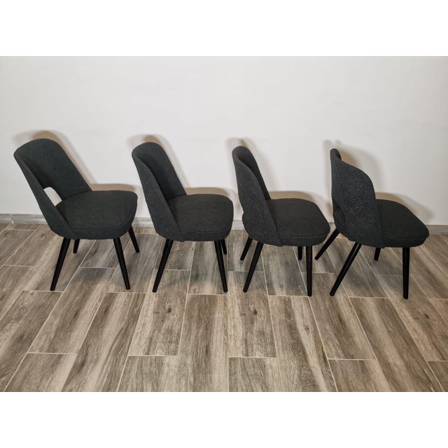 Dining Chairs by Oswald Haerdtl for Ton, 1950s, Set of 4 For Sale - Image 11 of 18